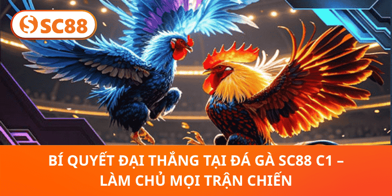 Bí Quyết Đại Thắng Tại Đá Gà SC88 C1 – Làm Chủ Mọi Trận Chiến